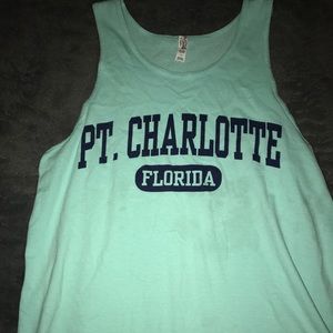 A teal Florida shirt